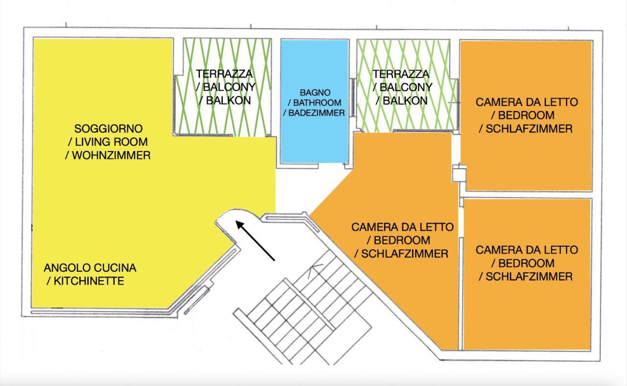 Apartment mit 3 Schlafzimmern