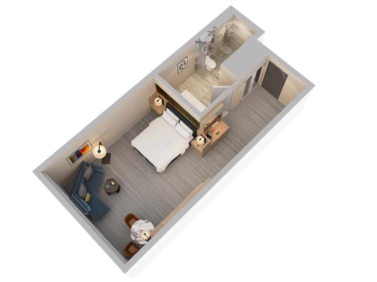 Zimmer mit Kingsize-Bett und Seeblick - für Hörgeschädigte geeignet