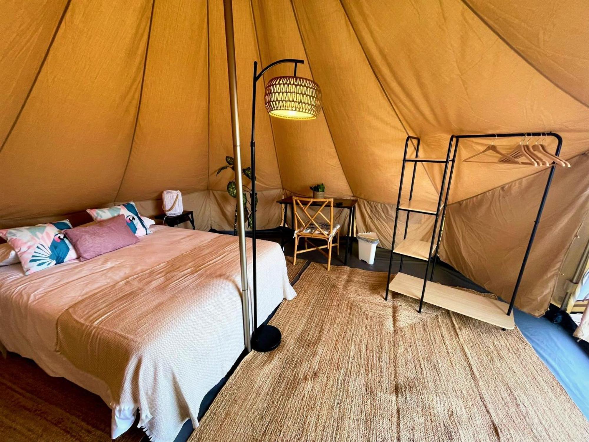 Glamping Tent with Ocean View and Private External Bathroom