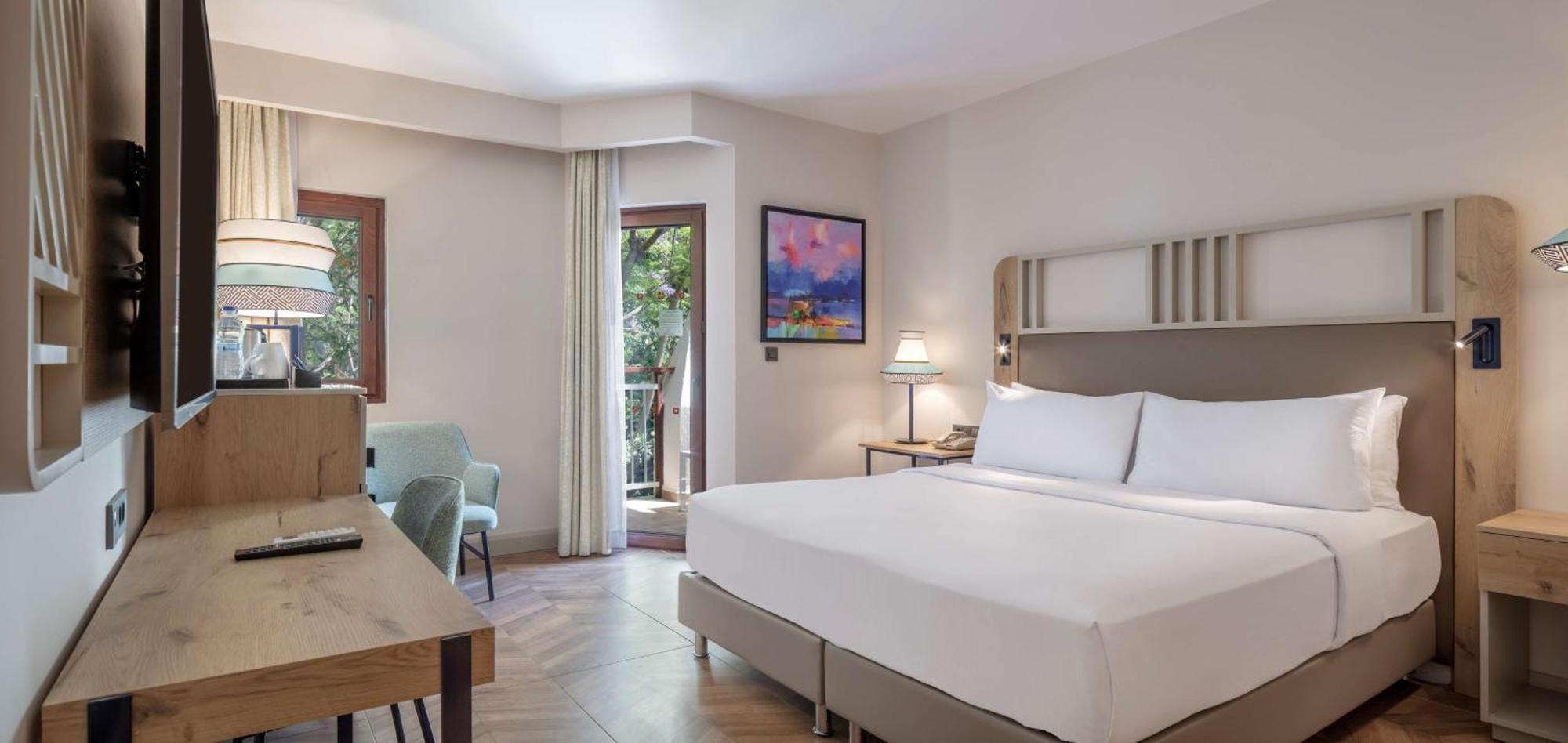 Zimmer mit Kingsize Bett