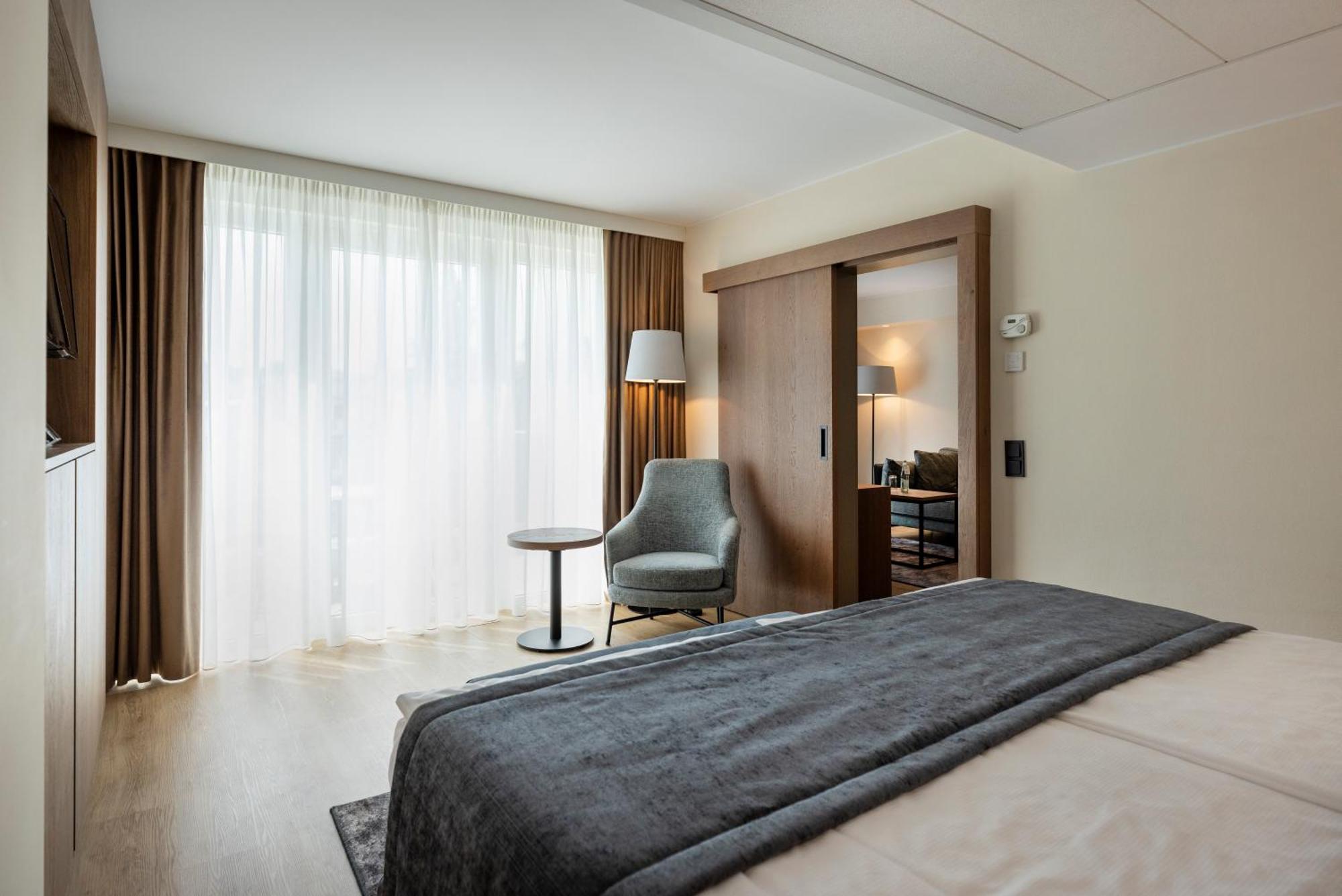 Suite mit Gartenblick