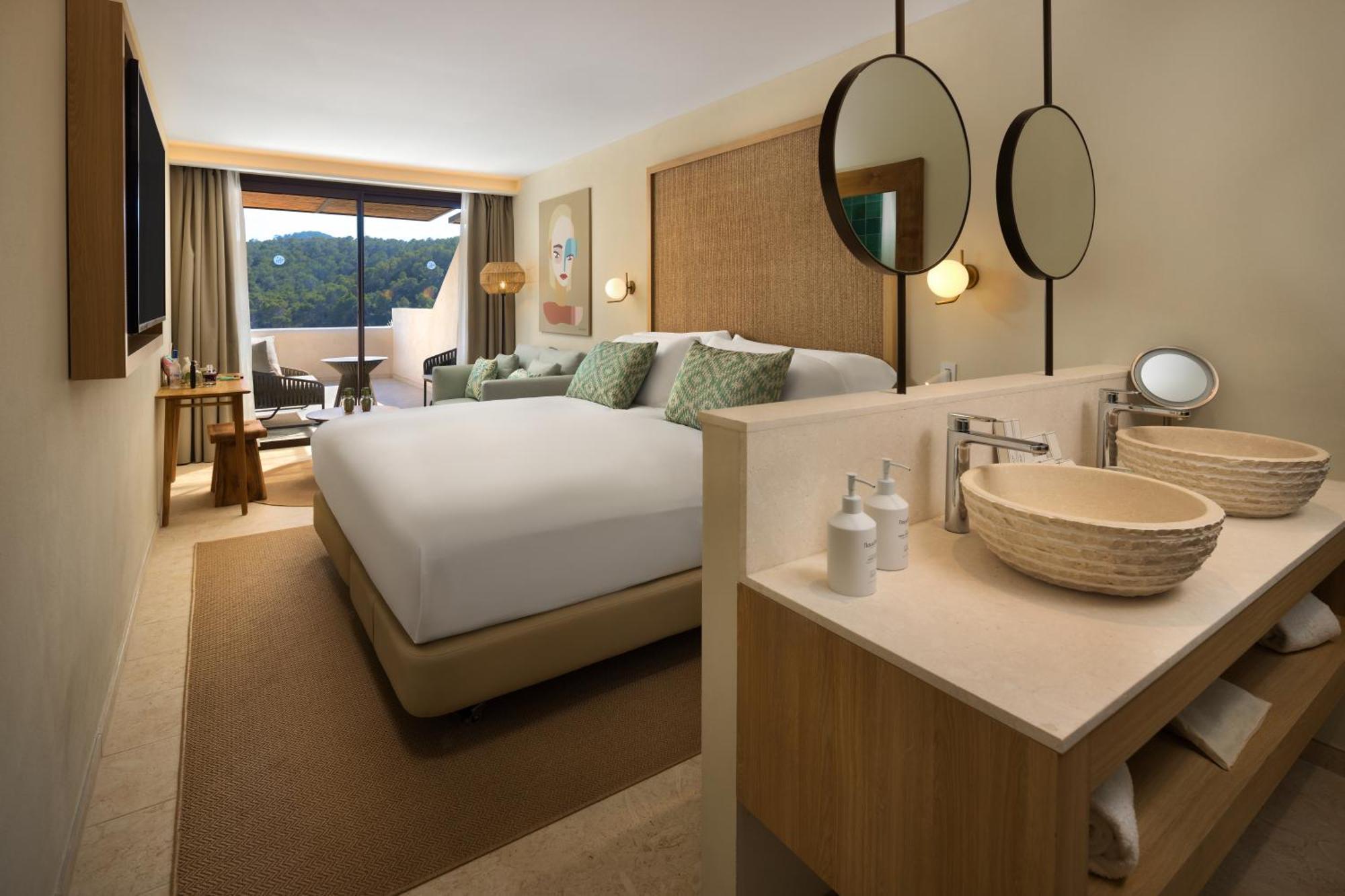 Deluxe Zimmer mit Kingsize-Bett