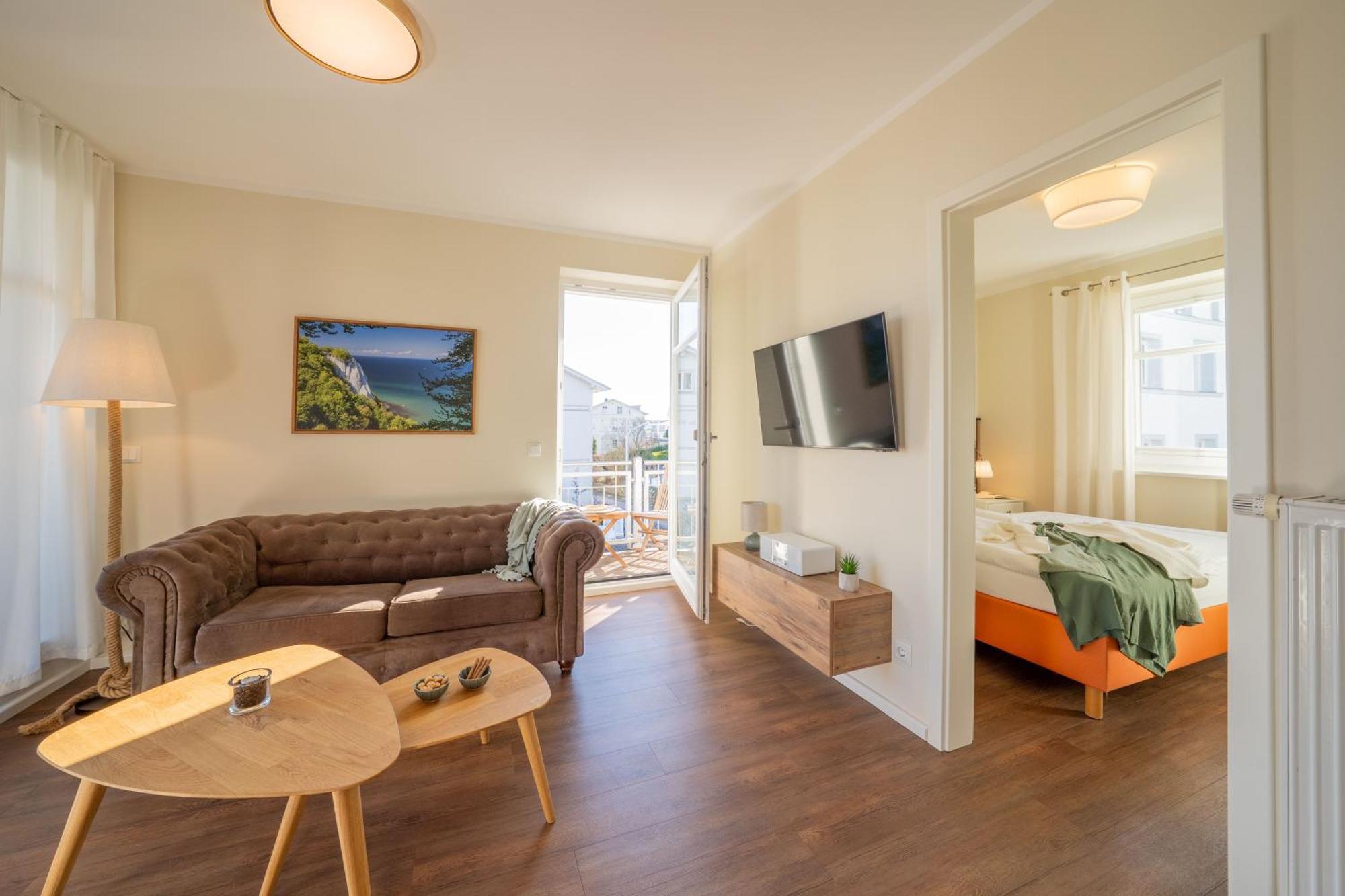 Apartment mit 2 Zimmern und Meerblick - Seeigel
