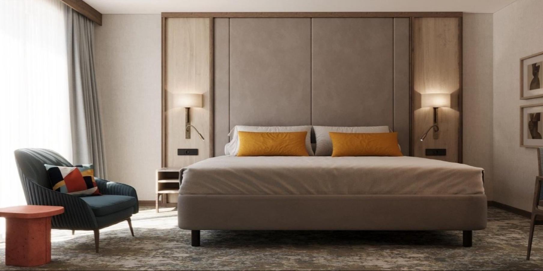 Standard Zimmer mit Queensize-Bett, Balkon und Meerblick