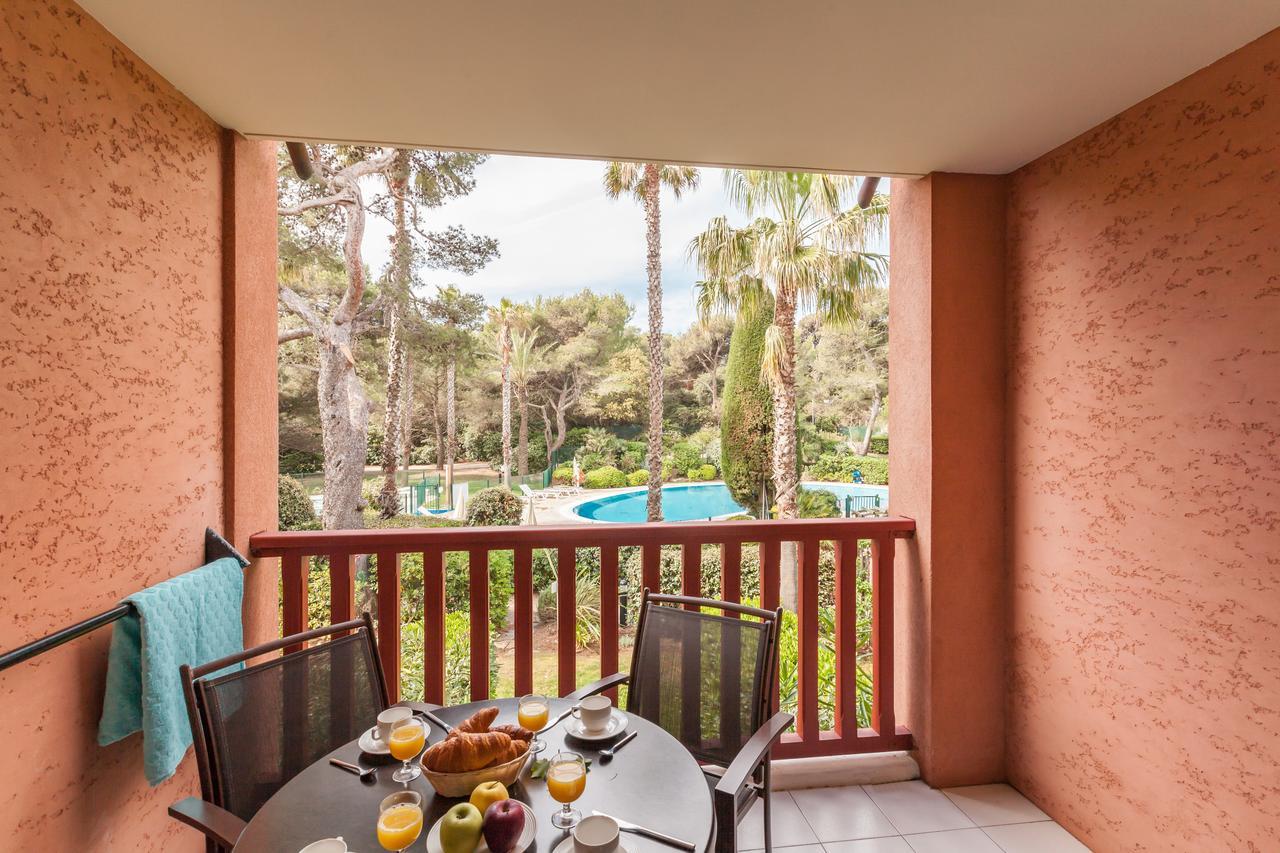 Studio mit Gartenblick, Schlafnische und Terrasse oder Balkon (4 Personen)