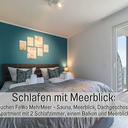 Ferienwohnungen Villa Nause mit Sauna, Fitness, Naturteich, Parkplatz, Spielplatz und direkten Meerblick-3
