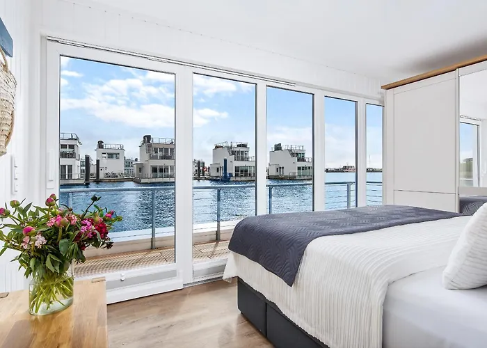 Hotel Am Strand Beaufort: Meerblick