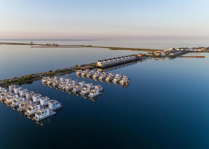 Hotel Am Strand Beaufort: Meerblick