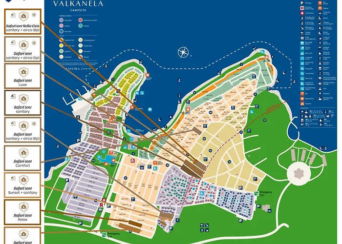 Hotel Am Easyatent Camping Valkanela