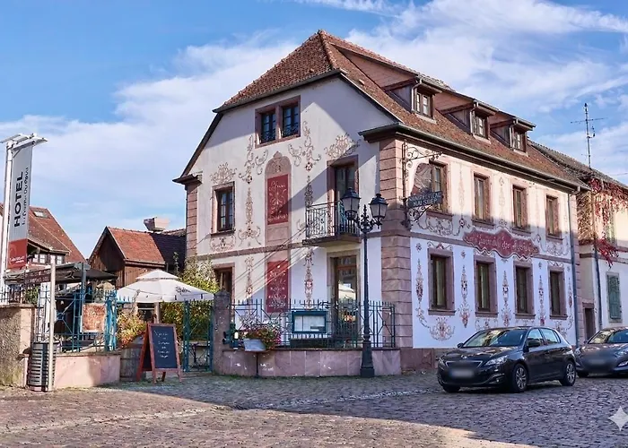 Familienhotel: The Originals Boutique, Hotel La Ferme Du Pape, Eguisheim
